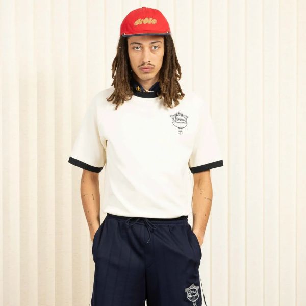 Drôle De Monsieur Pique Drôle Cup T-shirt Off White