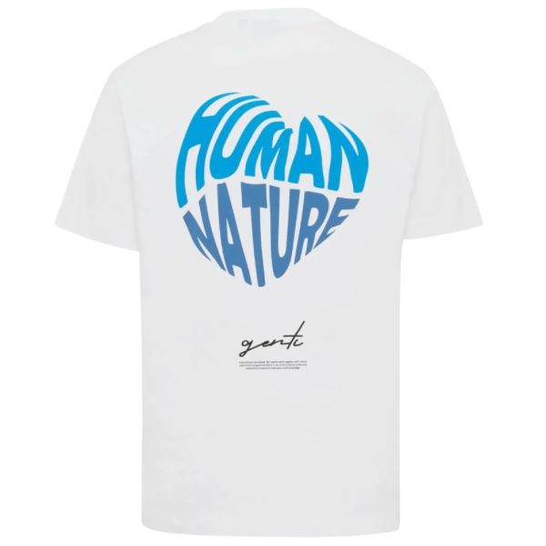 Genti Heart T-shirt Wit