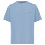 Genti Relaxed Fit T-shirt Blauw