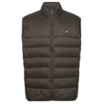 Lyle & Scott Wadded Bodywarmer Donker Groen