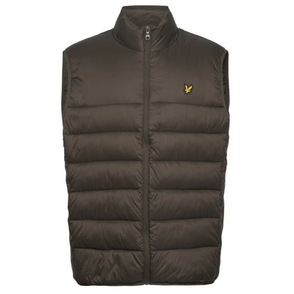 Lyle & Scott Wadded Bodywarmer Donker Groen