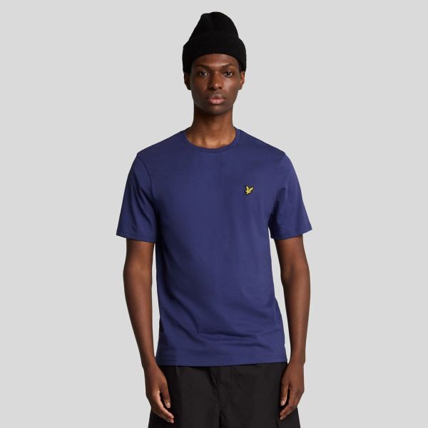 Lyle & Scott Plain T-shirt Donker Blauw