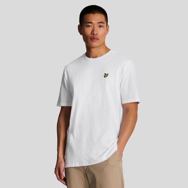 Lyle & Scott Slub T-shirt Wit
