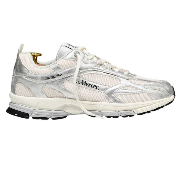 Mercer Amsterdam The Re-Run Metallic Sneaker Zilver