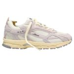 Mercer Amsterdam The Re-Run Vintage Suede Sneaker Roze/Off White