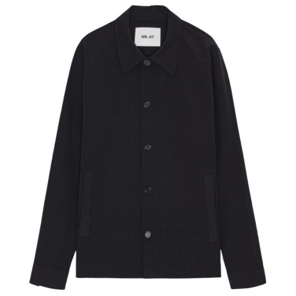 NN.07 Zander Overshirt Navy