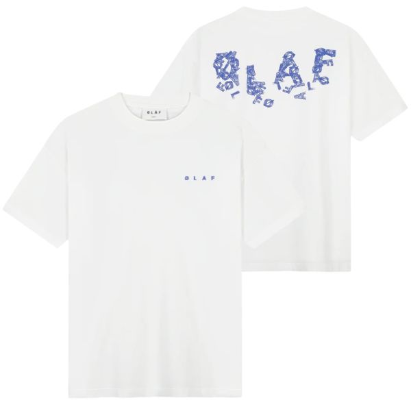 Olaf Ink Logo T-shirt Wit