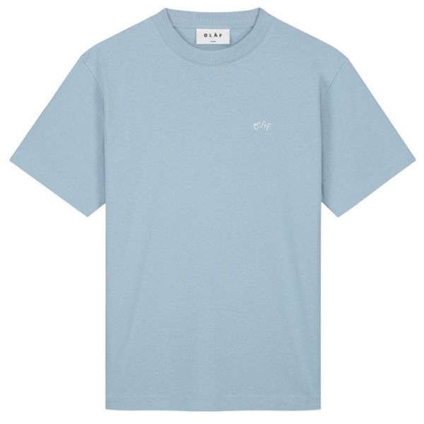 Olaf Signature T-shirt Licht Blauw