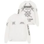 Represent Metallica 40 Year Anniversary Longsleeve T-shirt Wit