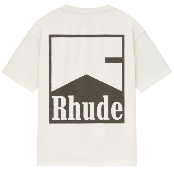 Rhude Chevron T-shirt Off White