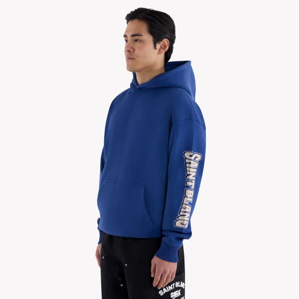 Saint Blanc Chain Hoodie Blauw