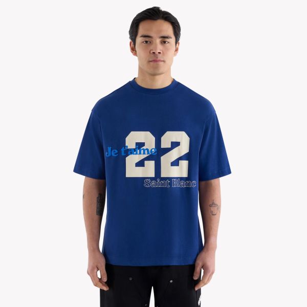 Saint Blanc Love 22 T-shirt Blauw