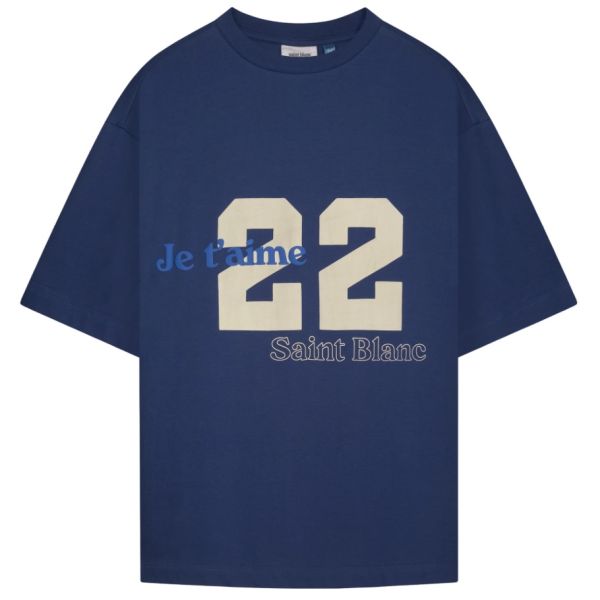 Saint Blanc Love 22 T-shirt Blauw