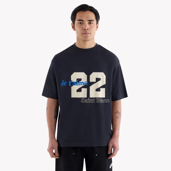 Saint Blanc Love 22 T-shirt Zwart