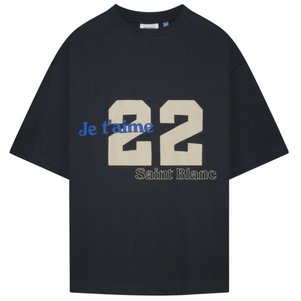Saint Blanc Love 22 T-shirt Zwart