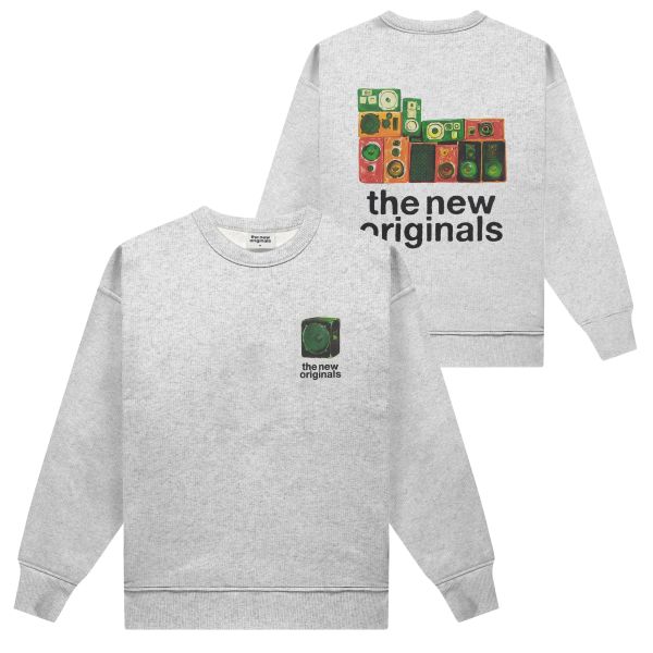 The New Originals Soundsystem Sweater Grijs