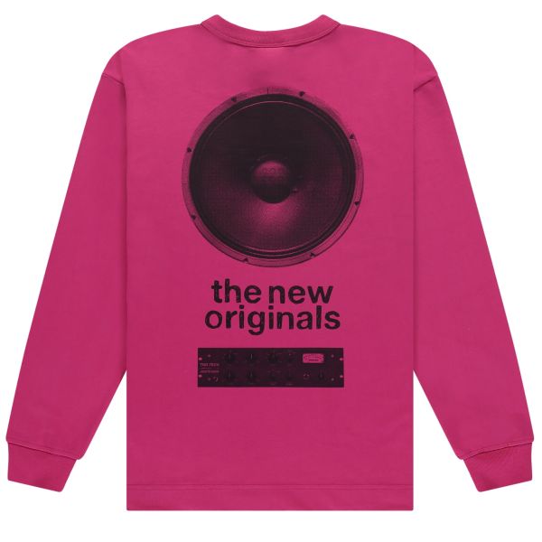 The New Originals Speaker Longsleeve T-shirt Roze