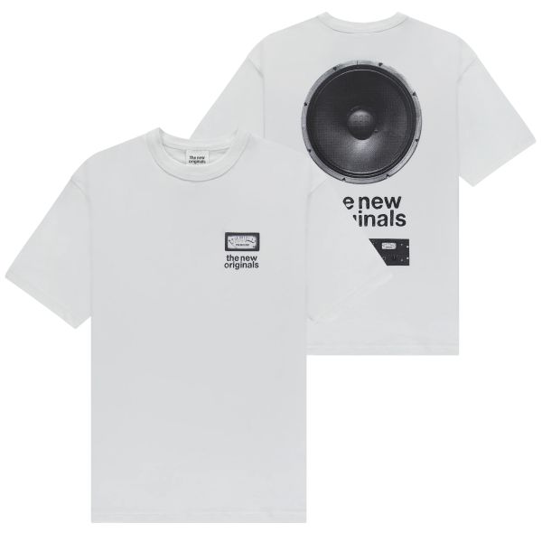 The New Originals Speaker T-shirt Wit