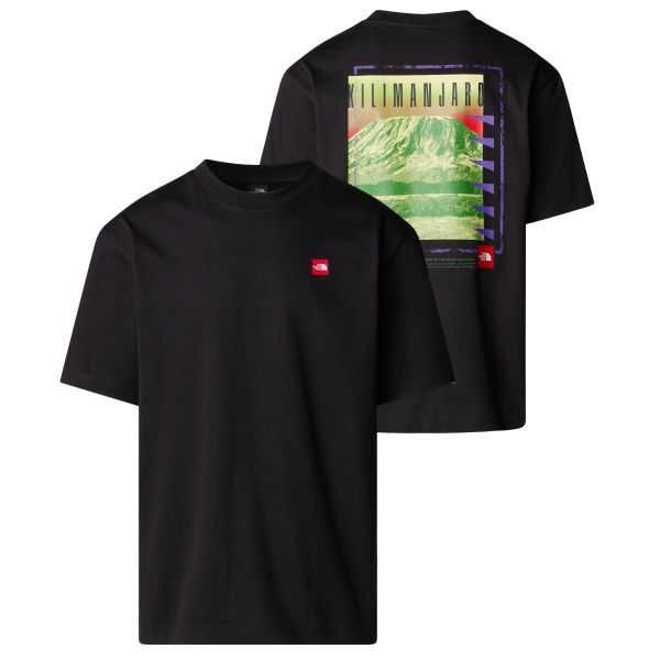 The North Face Axys Oversized T-shirt Zwart