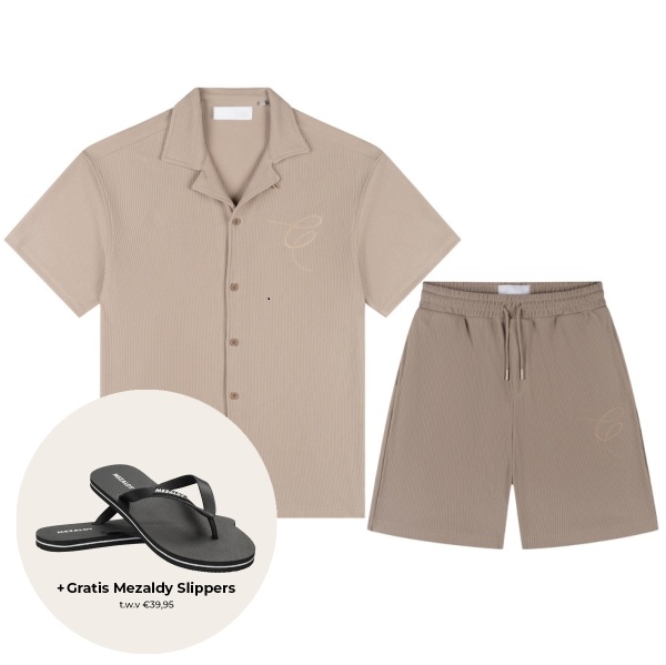 Croyez Ribbed Zomerset Beige