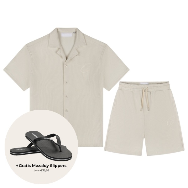 Croyez Ribbed Zomerset Off White