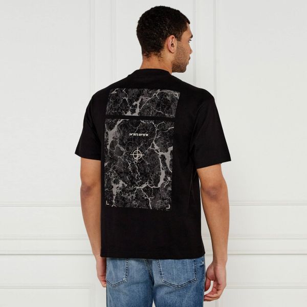 Boss Nowhere T-shirt Zwart