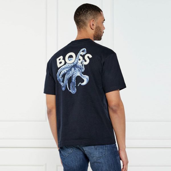Boss Numbers T-shirt Navy