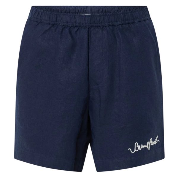 Bram's Fruit Garden Hose Linen Korte Broek Navy