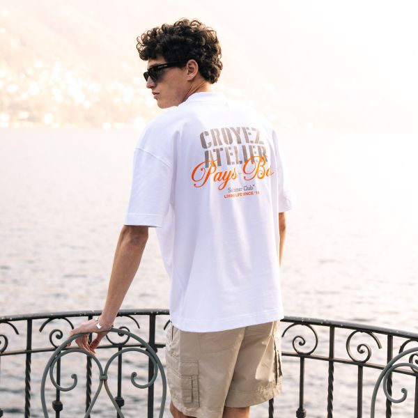 Croyez Summer Club T-shirt Wit