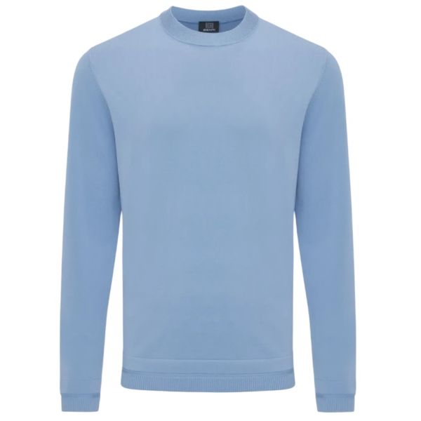 Genti Round Trui Blauw