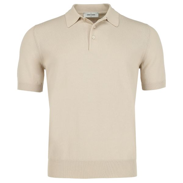 Gran Sasso Tennis Polo Beige