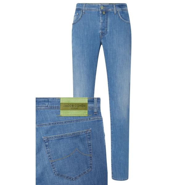 Jacob Cohën Nick Super Slim Jeans S1 300D Licht Blauw