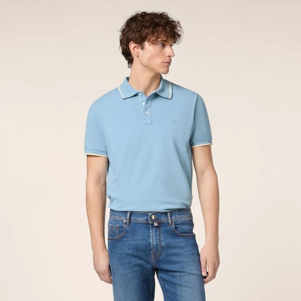 Jacob Cohën Polo Blauw