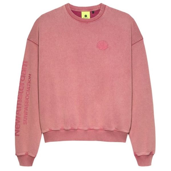New Amsterdam Surf Association Logo Washed Sweater Roze