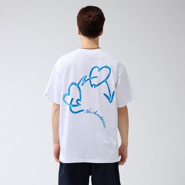 New Amsterdam Surf Association Love Connect T-shirt Wit
