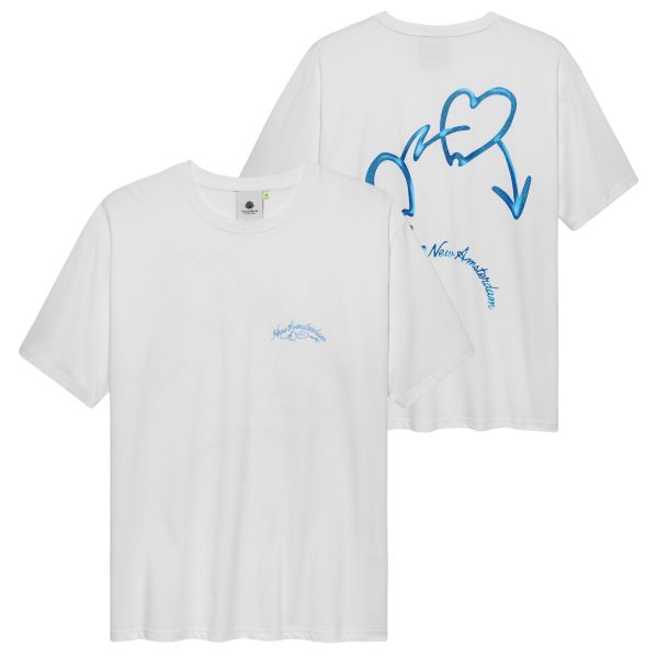 New Amsterdam Surf Association Love Connect T-shirt Wit