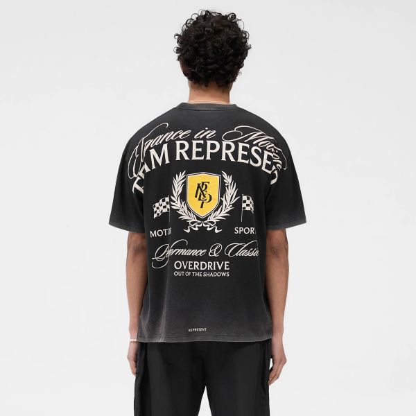 Represent Crest T-shirt Zwart