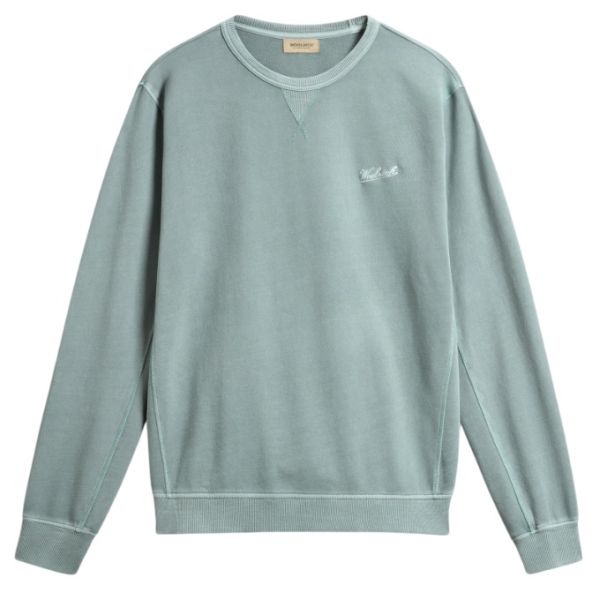 Woolrich Garment Dyed Sweater Groen