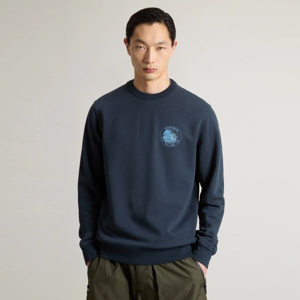 Woolrich Graphic Sweater Navy