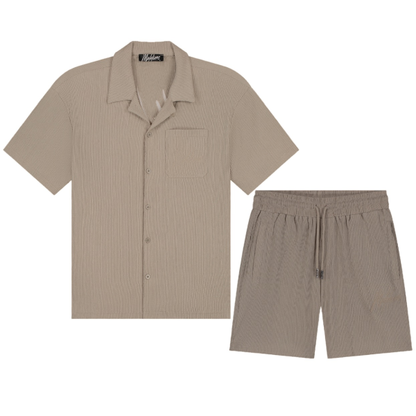 Malelions seersucker zomerset bruin