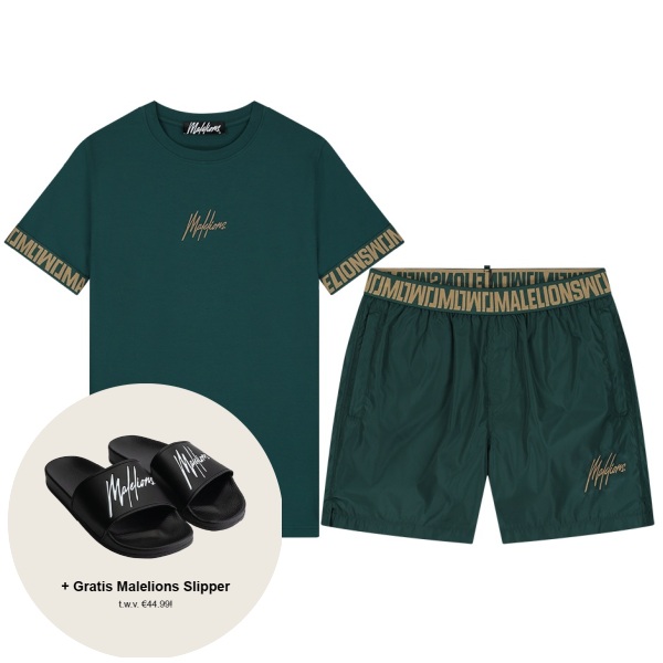 Malelions venetian zomerset donker groen