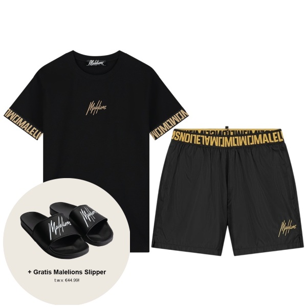 Malelions venetian zomerset zwart