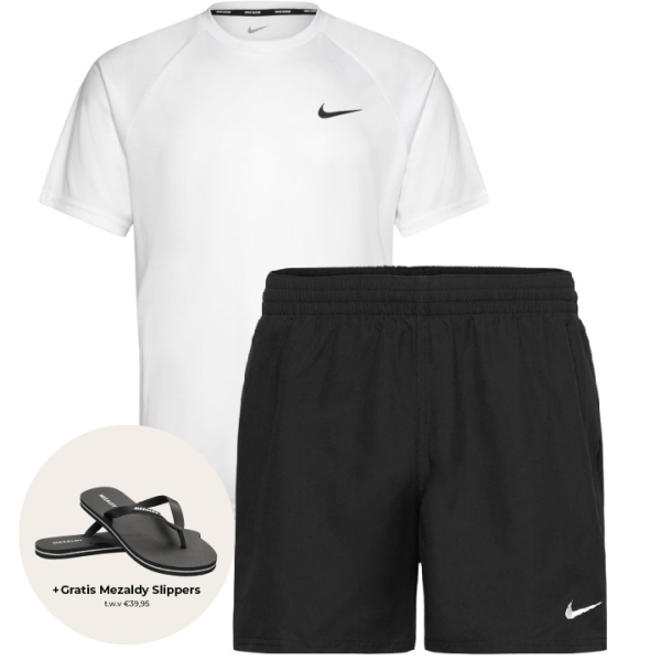 Nike essential hydroguard zomerset wit zwart