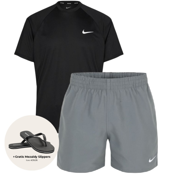 Nike essential hydroguard zomerset zwart grijs