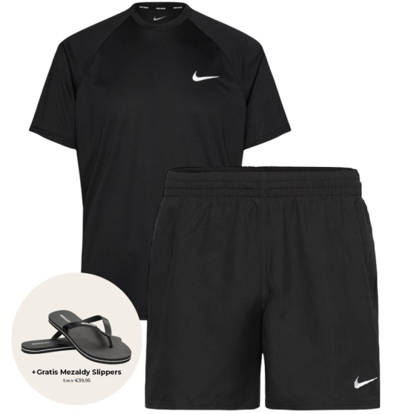 Nike essential hydroguard zomerset zwart