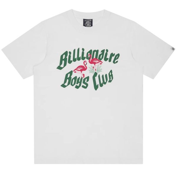 Billionaire Boys Club Flamingo T-shirt Wit