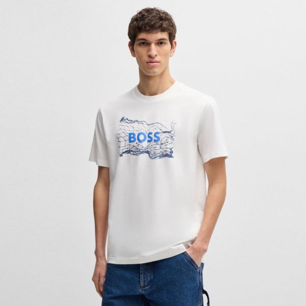 Boss Logospace T-shirt Wit