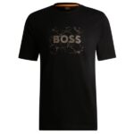 Boss Logospace T-shirt Zwart