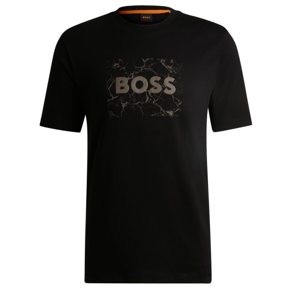 Boss Logospace T-shirt Zwart
