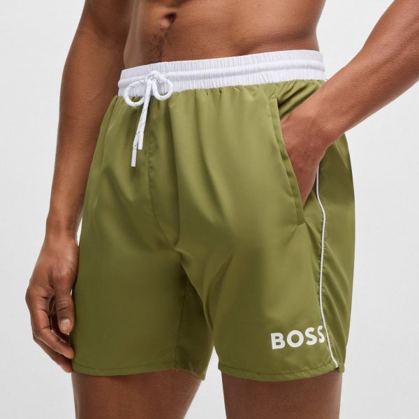 Boss Starfish Zwembroek Groen